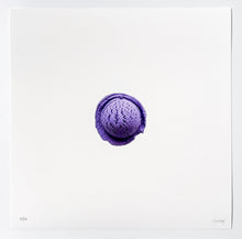 Load image into Gallery viewer, Purple Ice Cream Scoop Print CJ Hendry