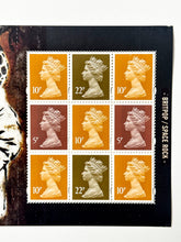 Load image into Gallery viewer, Queens Head Stamp Set (9 Stamps) Media Banksy