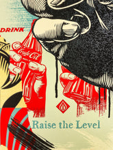 Load image into Gallery viewer, Raise the Level (Peace) Print Shepard Fairey