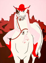 Load image into Gallery viewer, Red Rider Print Jillian Evelyn