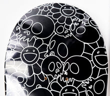 Load image into Gallery viewer, Skulls & Flower Skate Deck (Black) Skate Deck Takashi Murakami
