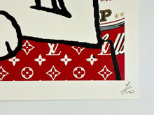 Load image into Gallery viewer, Snoopy's Campbells Soup Print Death NYC