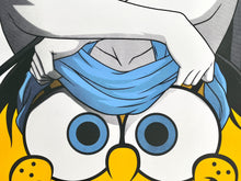 Load image into Gallery viewer, Sponge Bob (creased) Print Arika Uno
