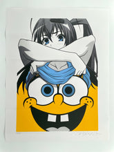 Load image into Gallery viewer, Sponge Bob (creased) Print Arika Uno