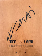 Load image into Gallery viewer, Study of Perspective Skateboard Deck - Eiffel Tower Skate Deck Ai Weiwei