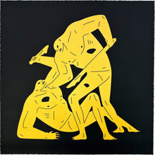 Load image into Gallery viewer, Take Me Now (Black & Gold) Print Cleon Peterson