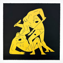 Load image into Gallery viewer, Take Me Now (Black & Gold) Print Cleon Peterson
