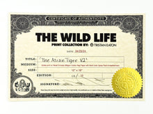 Load image into Gallery viewer, The Asian Tiger V2 (Hand-finished) Print - Hand Embellished Tristan Eaton