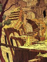 Load image into Gallery viewer, The Cathedral Ruins (Signed) (Creased) Print Kilian Eng