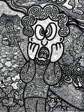 Load image into Gallery viewer, The Trouble With Mr Doodle Print Mr Doodle