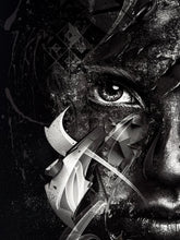 Load image into Gallery viewer, There’s a method to his madness II (Hand Embellished) Print Helio Bray