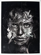 Load image into Gallery viewer, There’s a method to his madness II (Hand Embellished) Print Helio Bray