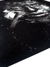 Load image into Gallery viewer, There’s a method to his madness II (Hand Embellished) Print Helio Bray