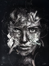 Load image into Gallery viewer, There’s a method to his madness II (Hand Embellished) Print Helio Bray