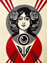 Load image into Gallery viewer, Third Eye Open Letterpress Print Shepard Fairey
