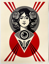 Load image into Gallery viewer, Third Eye Open Letterpress Print Shepard Fairey