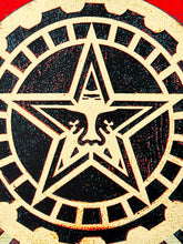 Load image into Gallery viewer, Tunnel Vision (Version 2) Alternate Gold Print Shepard Fairey