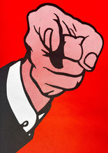 Load image into Gallery viewer, Untitled (Finger Pointer) Print Roy Lichtenstein