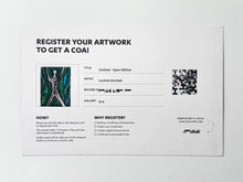 Load image into Gallery viewer, Untitled (Mundo) Print Luchita Hurtado