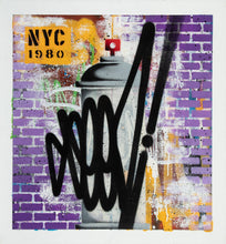 Load image into Gallery viewer, Untitled (Purple Bricks) Painting SEEN