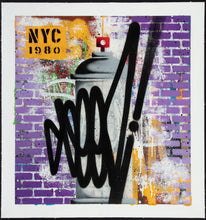 Load image into Gallery viewer, Untitled (Purple Bricks) Painting SEEN