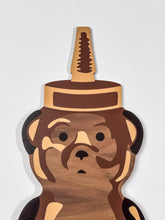 Load image into Gallery viewer, Walnut Bear (Hand-Painted Multiple) Print - Hand Embellished Fnnch