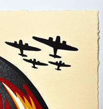 Load image into Gallery viewer, War by Numbers Letterpress Print Shepard Fairey