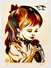 Load image into Gallery viewer, War by Numbers Letterpress Print Shepard Fairey