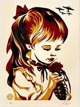 Load image into Gallery viewer, War by Numbers Letterpress Print Shepard Fairey