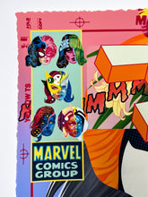 Load image into Gallery viewer, Women of Marvel: The Portrait Collection #1434 Print Tristan Eaton
