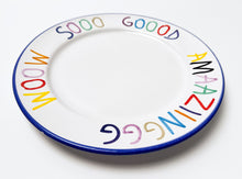Load image into Gallery viewer, 'Woow' Hand Painted Ceramic Plate Ceramic CB Hoyo