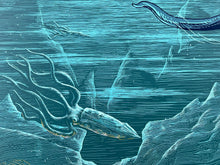 Load image into Gallery viewer, 20,000 Leagues Under the Sea Print Raf Banzuela