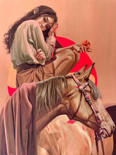 Load image into Gallery viewer, Along For The Ride (Hand-embellished AP) Print - Hand Embellished Telmo Miel