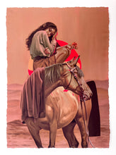 Load image into Gallery viewer, Along For The Ride (Hand-embellished AP) Print - Hand Embellished Telmo Miel