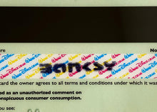 Load image into Gallery viewer, American Depress Credit Card - BANKSY Stamped (Framed) Other Banksy x D*Face
