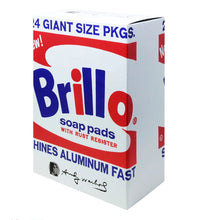 Load image into Gallery viewer, BEARBRICK Andy Warhol's 'Brillo' (400% + 100%) Vinyl Figure Be@rbrick