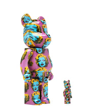 Load image into Gallery viewer, BEARBRICK Andy Warhol's 'Marylin Monroe' (400% + 100%) Vinyl Figure Be@rbrick