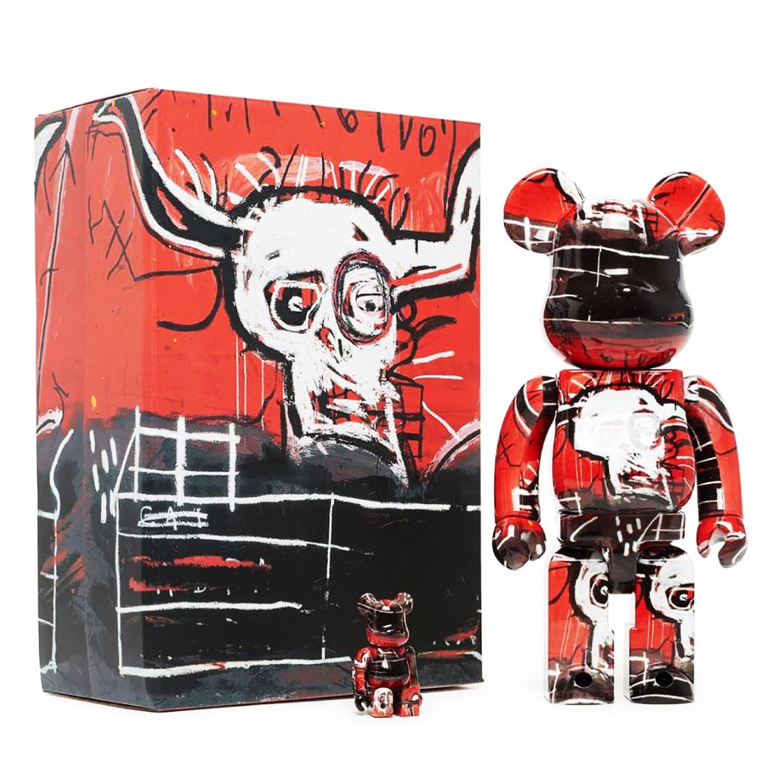 BEARBRICK Jean Michel Basquiat #5 (100% & 400%)