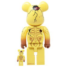 Load image into Gallery viewer, BEARBRICK Madballs Skull Face (400% + 100%) Vinyl Figure Be@rbrick