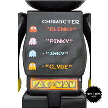 Load image into Gallery viewer, BEARBRICK Pac-Man (400% + 100%) Vinyl Figure Be@rbrick