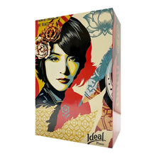 Load image into Gallery viewer, BEARBRICK Shepard Fairey DesignerCon Exclusive 400% + 100% Box Set Vinyl Figure Shepard Fairey