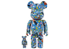 Load image into Gallery viewer, BEARBRICK Steven Harrington's 'Magic Hour' (400% + 100%) Vinyl Figure Steven Harrington