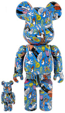 Load image into Gallery viewer, BEARBRICK Steven Harrington's 'Magic Hour' (400% + 100%) Vinyl Figure Steven Harrington
