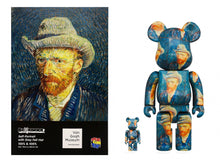 Load image into Gallery viewer, BEARBRICK Vincent van Gogh (400% + 100%) Vinyl Figure Be@rbrick