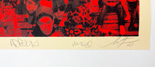 Load image into Gallery viewer, Beastie Boys: Stand Together (Red & Gold) Print Shepard Fairey