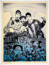 Load image into Gallery viewer, Beastie Boys: Stand Together Set (Blue & Red Diptych) Print Shepard Fairey