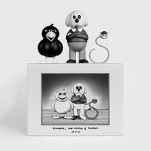 Load image into Gallery viewer, Birder, The Mayor, & Sherm Vinyl Figure Ryan Travis Christian