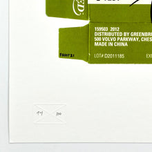 Load image into Gallery viewer, Bugged Out Print Ben Frost