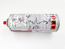 Load image into Gallery viewer, Campbells Hand-Finished Spray Can (Cyan) Spray Paint Can Mr. Brainwash
