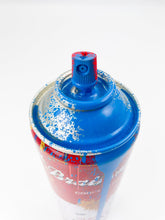 Load image into Gallery viewer, Campbells Hand-Finished Spray Can (Cyan) Spray Paint Can Mr. Brainwash